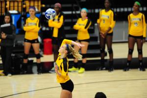 Kennesaw State freshman setter Kristi PiedimontePhoto credit: ksuowls.com