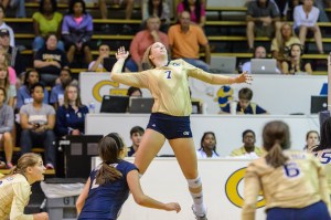 Georgia Tech outside hitter Teegan Van GunstPhoto Credit: Georgia Tech Athletics