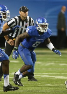 Georgia State linebacker Joseph PetersonPhoto credit: Jason Getz