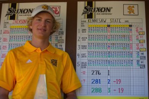 Kennesaw State golfer Fredrik NiehnPhoto credit: Kennesaw State Athletics
