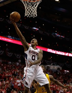 Atlanta Hawks guard Jeff TeaguePhoto credit: NBAE/Getty Images