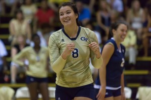 Georgia Tech volleyball setter Rebecca MartinPhoto credit: Georgia Tech Athletics