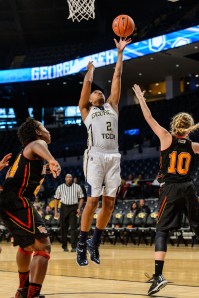 Georgia Tech junior forward Aaliyah Whiteside (2)Photo credit: Danny Karnik