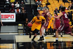 Kennesaw State junior Jasmine McAllisterPhoto credit: Kennesaw State Athletics