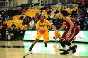 Kennesaw State sophomore guard Deandrea SawyersPhoto credit: Kennesaw State Athletics