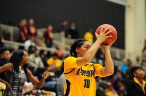 Kennesaw State senior guard Kristina WellsPhoto credit: Kennesaw State Athleics