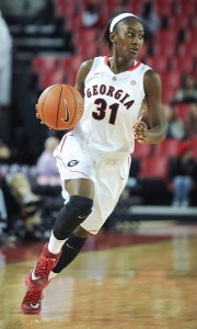 Georgia guard Erika FordPhoto credit: Sean Taylor