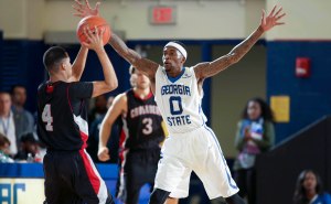 Georgia State guard Kevin Ware (0)Photo credit: Georgia State Athletics / Jason Getz Photography