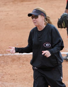 Georgia softball head coach Lu Harris-ChamperPhoto credit: John Kelley