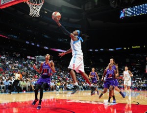Atlanta Dream guard Tiffany HayesPhoto credit: Scott Cunningham/NBAE/Getty Images