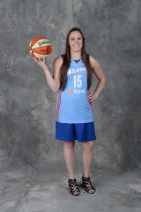 Atlanta Dream guard Samantha LogicPhoto credit: Jennifer Pottheiser/NBAE via Getty Images