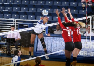 Georgia State outside hitter Deidra Bohannon Photo credit: Georgia State Athletics/Jason Getz