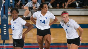 Georgia State volleyball middle Shae Chapman (14)Photo credit: Jason Getz/GSU Sports Communications
