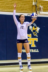 Georgia Tech outside hitter Anna KavalchukPhoto credit: Georgia Tech Athletics