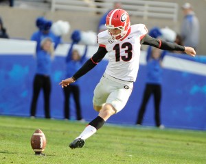 Georgia kicker Marshall MorganPhoto credit: John Kelley