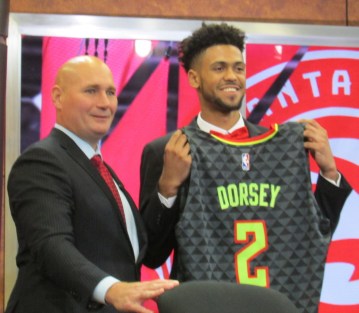 Hawks Tyler Dorsey draft picture